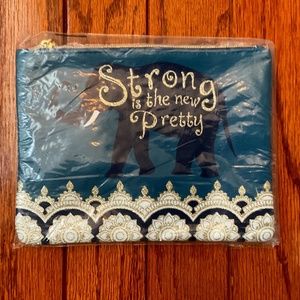 8 x 9, new condition, strong 💪 is the new pretty clutch or cosmetic bag